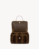 YSL Niki Large in Shearling - Image 4